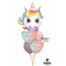 Bukiet 871 Love is the Closest Thing to Magic! Qualatex #57352 97433-2 85706-2 43766-1 43754-1